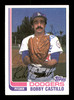 Bobby Castillo Autographed 1982 Topps Card #48 Los Angeles Dodgers SKU #166798