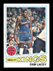 Sam Lacey Autographed 1977-78 Topps Card #49 Kansas City Kings SKU #167278