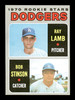 Ray Lamb & Bob Stinson Autographed 1970 Topps Rookie Card #131 Los Angeles Dodgers SKU #167527