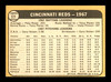 Bob Lee Autographed 1968 Topps Team Card #574 Cincinnati Reds SKU #168036