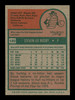 Steve Busby Autographed 1975 Topps Card #120 Kansas City Royals SKU #168375