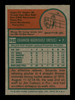 Eduardo Rodriguez Autographed 1975 Topps Card #582 Milwaukee Brewers SKU #168510