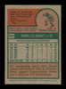 Darrel Chaney Autographed 1975 Topps Mini Card #581 Cincinnati Reds SKU #168673