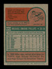 Mike Phillips Autographed 1975 Topps Mini Card #642 San Francisco Giants SKU #168701