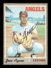 Jose Azcue Autographed 1970 O-Pee-Chee Card #294 California Angels SKU #169108