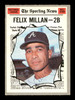 Felix Millan Autographed 1970 O-Pee-Chee Card #452 Atlanta Braves SKU #169118