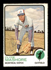 Clyde Mashore Autographed 1973 O-Pee-Chee Card #401 Montreal Expos SKU #169260
