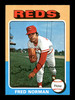 Fred Norman Autographed 1975 O-Pee-Chee Card #396 Cincinnati Reds SKU #169393