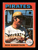 Bob Robertson Autographed 1975 O-Pee-Chee Card #409 Pittsburgh Pirates SKU #169395