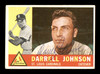 Darrell Johnson Autographed 1960 Topps Card #263 St. Louis Cardinals SKU #169627