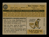 Tex Clevenger Autographed 1960 Topps Card #392 Washington Senators SKU #169663