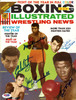 Muhammad Ali, Emile Griffith, Joey Giardello, Willie Pastrano & Carlos Ortiz Autographed Boxing Illustrated Magazine Cover PSA/DNA #S01570