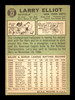 Larry Elliot Autographed 1967 Topps Card #23 New York Mets SKU #170750