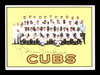 Glenn Beckert Autographed 1967 Topps Team Card #354 Chicago Cubs SKU #170853