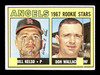 Bill Kelso Autographed 1967 Topps Rookie Card #367 California Angels SKU #170860