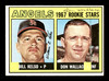 Don Wallace Autographed 1967 Topps Rookie Card #367 California Angels SKU #170861