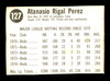 Tony Perez Autographed 1975 Hostess Card #127 Cincinnati Reds SKU #171907