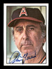 Dave Garcia Autographed 1978 SSPC Card #193 California Angels SKU #172346