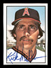 Rick Miller Autographed 1978 SSPC Card #199 California Angels SKU #172350