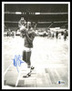 M.L. ML Carr Autographed 8x10 Photo Boston Celtics Vintage Beckett BAS #T29108