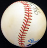 Al Milnar Autographed Official AL Baseball Cleveland Indians "Cleveland Indians 1936-38-46" Beckett BAS #S78744