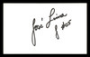 Jose Lima Autographed 3x5 Index Card Houston Astros SKU #174065
