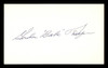 Gordon "Babe" Phelps Autographed 3x5 Index Card Brooklyn Dodgers SKU #174227