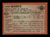 Chip Banks Autographed 1983 Topps Rookie Card #245 Cleveland Browns SKU #176077