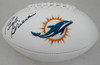 Bob Griese Autographed White Logo Football Miami Dolphins Beckett BAS Stock #177660