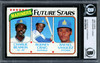 Rodney Craig Autographed 1980 Topps Card #672 Seattle Mariners Beckett BAS #12306792