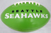 Shaquem & Shaquill Griffin Autographed Seattle Seahawks Green Logo Football MCS Holo Stock #178326