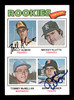 Billy Almon & Mark Wagner Autographed 1977 Topps Rookie Card #490 SKU #178690