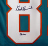 Miami Dolphins Nick Buoniconti Autographed Teal Jersey "HOF 01" PSA/DNA Stock #179034