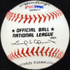 Bill Rigney Autographed Official NL Baseball New York Giants PSA/DNA #E49977