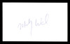 "Irish" Micky Ward Autographed 3x5 Index Card Boxing Champ SKU #179764