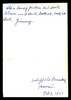 Jimmy Francis Autographed 4.5x6.5 Photo Boxer "1935" SKU #179772