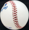 Howie Schultz Autographed Official MLB Baseball Brooklyn Dodgers Beckett BAS #V68188