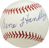 Gene Handley Autographed Official MLB Baseball Philadelphia A's Beckett BAS #V68227