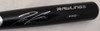 Ronald Acuna Jr. Autographed Black Rawlings Baseball Bat Atlanta Braves Beckett BAS Stock #181314