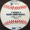 Manny Corpas Autographed Official MLB Baseball Chicago Cubs, Colorado Rockies Beckett BAS #V62271