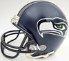 Tyler Lockett Autographed Seattle Seahawks Mini Helmet In Green MCS Holo Stock #182257