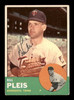 Bill Pleis Autographed 1963 Topps Card #293 Minnesota Twins SKU #183011