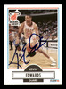 Kevin Edwards Autographed 1990-91 Fleer Card #99 Miami Heat SKU #183252