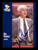 Del Harris Autographed 1991-92 Fleer Card #115 Milwaukee Bucks SKU #183284