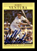 Robin Ventura Autographed 1991 Fleer Card #139 Chicago White Sox SKU #183482