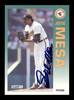 Jose Mesa Autographed 1992 Fleer Card #17 Baltimore Orioles SKU #183563