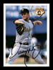 Denny Neagle Autographed 1994 Fleer Card #616 Pittsburgh Pirates SKU #183628