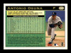 Antonio Osuna Autographed 1997 Topps Card #240 Los Angeles Dodgers SKU #183810