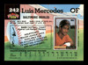 Luis Mercedes Autographed 1992 Stadium Club Card #242 Baltimore Orioles SKU #183868