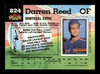 Darren Reed Autographed 1992 Stadium Club Card #824 Montreal Expos SKU #183874